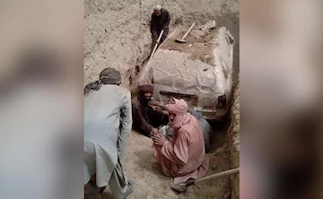 Taliban Excavate Founder Mullah Omar's 'Getaway Car', A Toyota